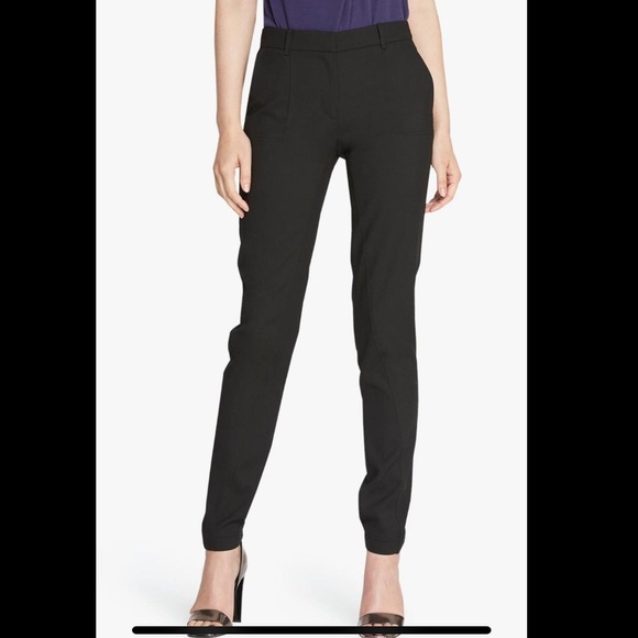 🌟 Halston Heritage Black Slim Pant 🌟 - Picture 2 of 12
